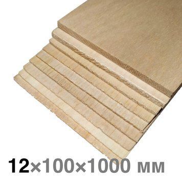 Бальза 12&times;100&times;1000 мм 12,0x100x1000 фото