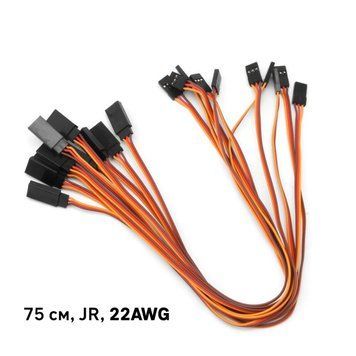 Подовжувач проводу, 75 см, JR, 22AWG e-075-22-jr фото