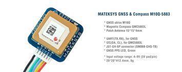 Matek M10Q-5883 GNSS и компас для БПЛА M10Q-5883 фото