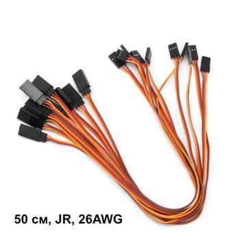 Подовжувач проводу, 50 см, JR, 26AWG e-050-26-jr фото