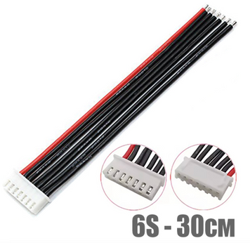 Балансировочный разъем JST-XH 2.54 мм 6S 22AWG 30 см JST-XH 2.54 мм 6S 30 см фото